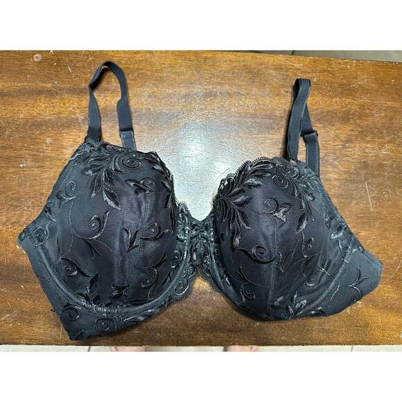 Soma Sensuous Sides Full Coverage Lace Bra 38D Under Wire Neutral Sexy Intimate - Picture 1 of 7